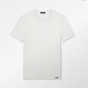 Men’s Tom Ford cotton crewneck t-shirt in white size large